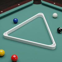 Long-Lasting Billiard Triangle Rack Reinforced Corners Pool Triangle Rack Thickened Material Billiards Equipment Polished Surface for Children