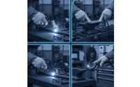 TIG Finger Heat Guard Fiberglass Thermal Finger Sleeve Secure Fit Long-Lasting for Welders, Metalworking