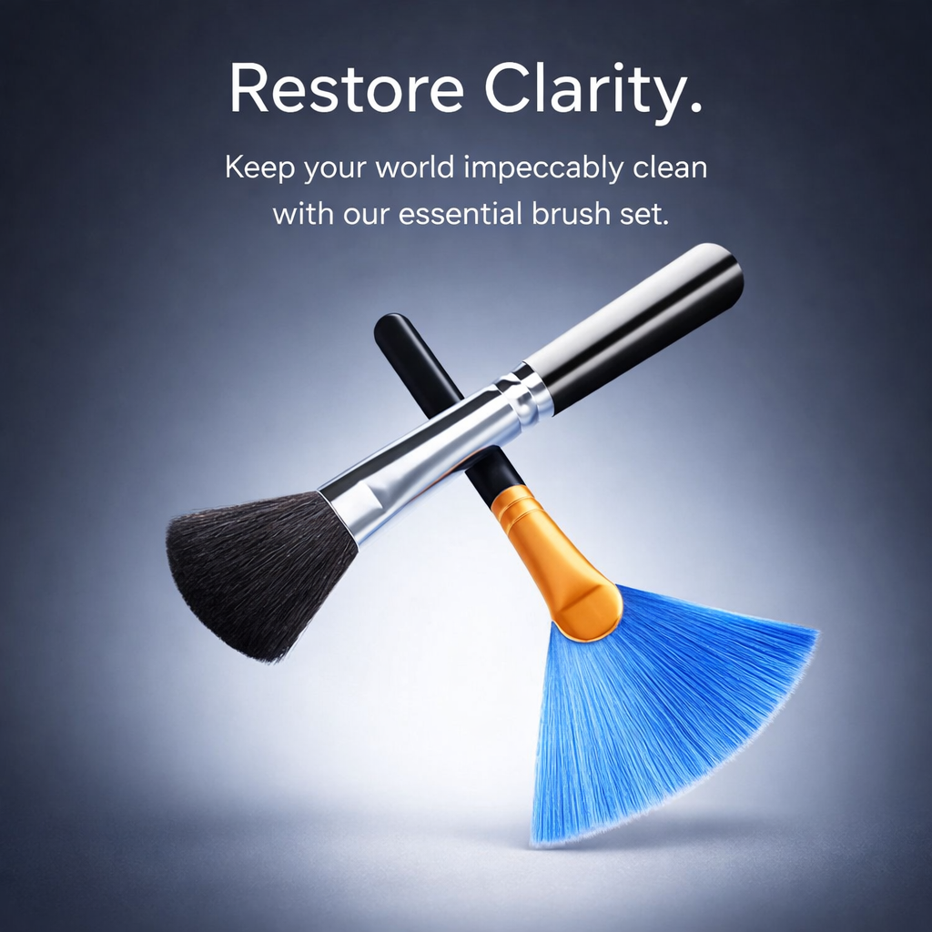 Computer Keyboard Screen Cleaning Brush Set, Digital Tool Kit for Electronics