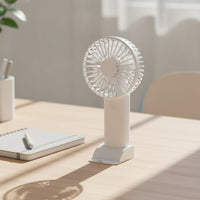 Portable Fan with Base Personal Mini Fan with Stand Rechargeable for Students