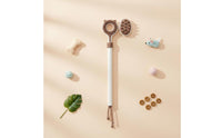 Multi-Functional Two-sidedHead Pet Grooming Tool Comfort Massage Retractable Pet Scratcher for Dog Owners
