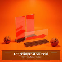 Basketball Control Pointer Lightweight and Portable Alternating Control Indicator High-Visibility Team Foul Marker for Gymnasium, Practice Matches