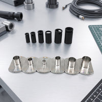 6 Pieces Simple Operation Pneumatic Pipe Removal Tool Kit Easy to Use Pneumatic Pipe Removing Tool Portable Wear-Resistant for Auto Repair, Workshop