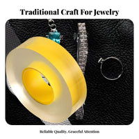 Glue-Free Bangle Safeguarding Film High Clarity Anti-Scratch Bangle Cover PVC Material for Jewelers, Safe Deposit Box, Display Case