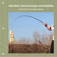Super hard mini telescopic rod