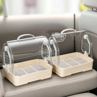 Avian Transport Carrier Cage Easy to Hygienic Avian Travel Carrier for Parrots