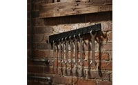Wall-Hung Wrench Organizer Easy to Install Wall Wrench Hook Iron for Mechanics