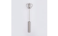 Manual Semi-Automatic Whisk Rust-Resistant Rotary Whisk Lightweight Utensil Sturdy for Home Bakers