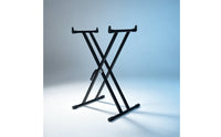 Twin-Tube Keyboard Stand Foldable X Keyboard Stand Portable for Pianists