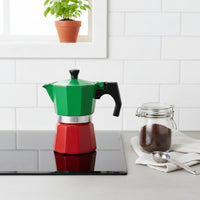 Octagonal Espresso Pot Portable Stovetop Espresso Pot Stovetop Espresso Brewer Traditional Design Kitchen Appliance Easy To