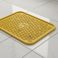 Cat Litter Mat Anti-Tracking Pad for Litter Box, Large Size Pet Feeding Mat