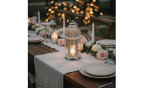 Iron Candle Lantern Hollow-out Design Hanging Decorative Light Intricate Cutouts
