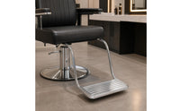 Salon Chair Footrest Replacement Barber Chair Footrest Hard-Wearing Metal Components for Barbers