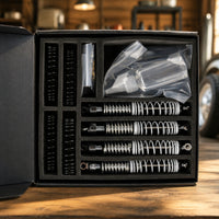 4 Pieces Metal 1/7 RC Damper Upgrade RC Shock Absorber with double Easy to Install Hardware for Hobbyists