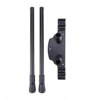 Detachable Telescopic Table Legs Carbon Steel Foldable Table Legs ABS Bracket Foldable Furniture Leg Set Black Finish for DIY Users, Storage