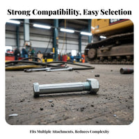 Excavator Locking Pin Reliable Connection for Buckets Rippers Grapples