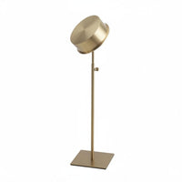 Tie Display Stand Stainless Steel Necktie Holder Adjustable Height Store Fixture for Closet
