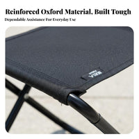 Foldable Collapsible Cross-Frame Stool Lightweight Collapsible Pocket Stool Compact Folding Chair Easy Setup for Travelers, Commuters, Fishing, Queuing, Waiting in Line, Camping