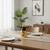 Fungi Fruit Bowl Decorative Pedestal Bowl Modern for Dining Table, Entryway