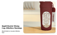 Food-Grade Self Stirring Mug Heat-Resistant Self-Stirring Cup Portable Electric Mixing Mug Easy to Clean