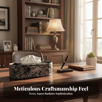 Light Luxury Design Multi-Compartment organizer Divided Compartments Desktop Organizer Elegant & aesthetic Staticonsolidatery Holder Space Saving for Makeup Users, Office Workers, Homeowners, Desk, Dressing Table, Study Room, School