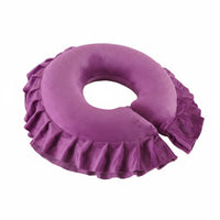 Breathable Beauty Bed Headrest Skin-Friendly Salon Bed Face Rest Soft for Spa Professionals, Physical Therapists, Healthcare Facility