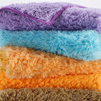 Highly Absorbent Microfibre Cloth and Car Drying Towel, Microfiber Cleaning Cloth for Dishes, Machine Washable and Reusable, 1 Pack