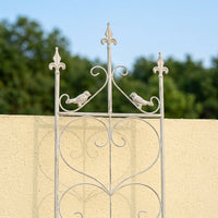 Iron Garden Trellis for Climbing Plants, Modular Plant Support for Outdoor Potted Plants, Staked Climbing Frame 171-200cm