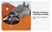 Woodworking Chamfering Tool Fast and Stable Trimming Handheld Wood Trimmer Laminate Trimmer R Available Er Transparent Base