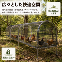 Galvanized Steel Chicken Coop, 0.6m×0.6m, XS Size, Poultry Cage, Predator-proof, Outdoor
