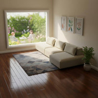 Miniature Sofa Realistic Details Modern Miniature Sectional Couch Decor Simulation Sofa Model for Hobbyists