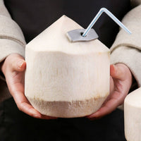 Coconut Opener Tool Reusable Coconut Opener Kitchen Utensil Comfortable Grip Portable for Restaurants, Picnics