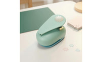 Decorative Paper Puncher Clean Cut Decorative Shape Puncher Lever Action Craft Cutter Blade Crafting Supply Non-Slip Bottom