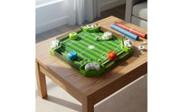 4 Player Soccer Game Family Enjoyable Tabletop Soccer Showdown Set Multiplayer Desktop Game for Families, Kids, Home, Party