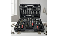 Automotive Repair Tool Kit Multipurpose Tools Organized for Garage