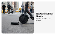 2 Pieces Electric Bike Passenger Foot Peg Space-Saving Universal Passenger Footrests Universal Scooter Footboard Sturdy-Duty