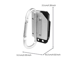 Anti-Slip Tape Measure Holder Clip Detachable Tape Measure Holder Easy to Attach Hanging Bracket Long-Lasting