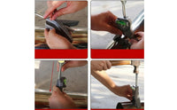 Pointed Legs Pipe Center Locator Metal Pipefitter Gauge Portable Bubble Level Tool Easy to Use
