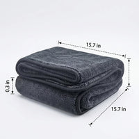 Super-Fine Microfiber Cloths for Automotive Drying, Fast-Drying Microfibre Cleaning Cloth, Non-linting Microfibre Cloth for Detailing, 1pc