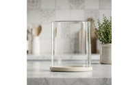 Cylinder Display Case Cylindrical Acrylic Display Box Transparent Storage Box Clear Showcase Transparent for Collectors