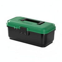 Portable Sturdy Hardware Organizer Secure Latch Multi-Function Storage Box for Technician, Handyman, Car, Workshop