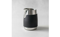 Easy-Grip Milk Frothing Pitcher with Silicone Sleeve Precision Milk Frothing Pitcher with Spout Premium Long-Lasting for Baristas, Espresso Lovers