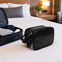 Hanging Toiletry Bag, Waterproof Travel Toiletry Bag with Multiple Compartments, Folding Makeup Bag for Women, Cosmetic Organiser for Hotel Bathrooms
