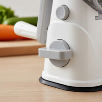 Interchangeable 3 in 1 Drum Cutter Stainless Steel Drums Rotary Cheese Grater Time Saving Hand Crank Vegetable Chopper Liberated for Meal Prep