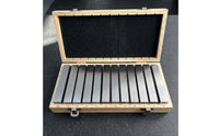 24 Pieces Parallel Gauge Block Set Accurate Parallel Block Set Hardened Tooling for Machinists, Inspectors