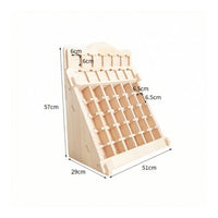 Card Display Rack Sturdy Card Display Holder Desktop Storage Rack for Hobbyists