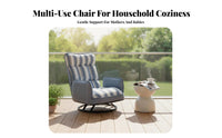 Lowdesign Feeding Chair Ergonomic supportrest Small Single Sofa Thickly Cushioned Sturdy Construction for Women, Bedroom
