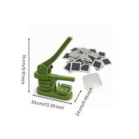 Badge-Making Press Desktop Button Press Machine Beginner-Friendly for Crafters