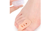 A-Shaped Toe Separator Airy Design Slip-on Toe Spacer Pedicure Item 3 Openings Foot Care Lightweight