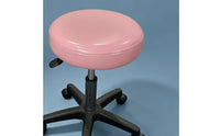 Height Adjustable Swivel Stool Stitched Border Home Seating